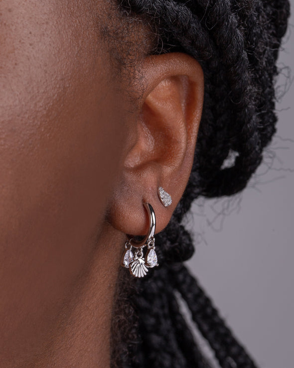Paire de boucles "Calypso"