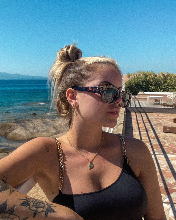 Collier "Zoé"-Glacé